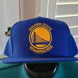 👀50% OFF🧢🏀 NWT‼️ Mitchell & Ness Golden State Warriors Baseball Hat